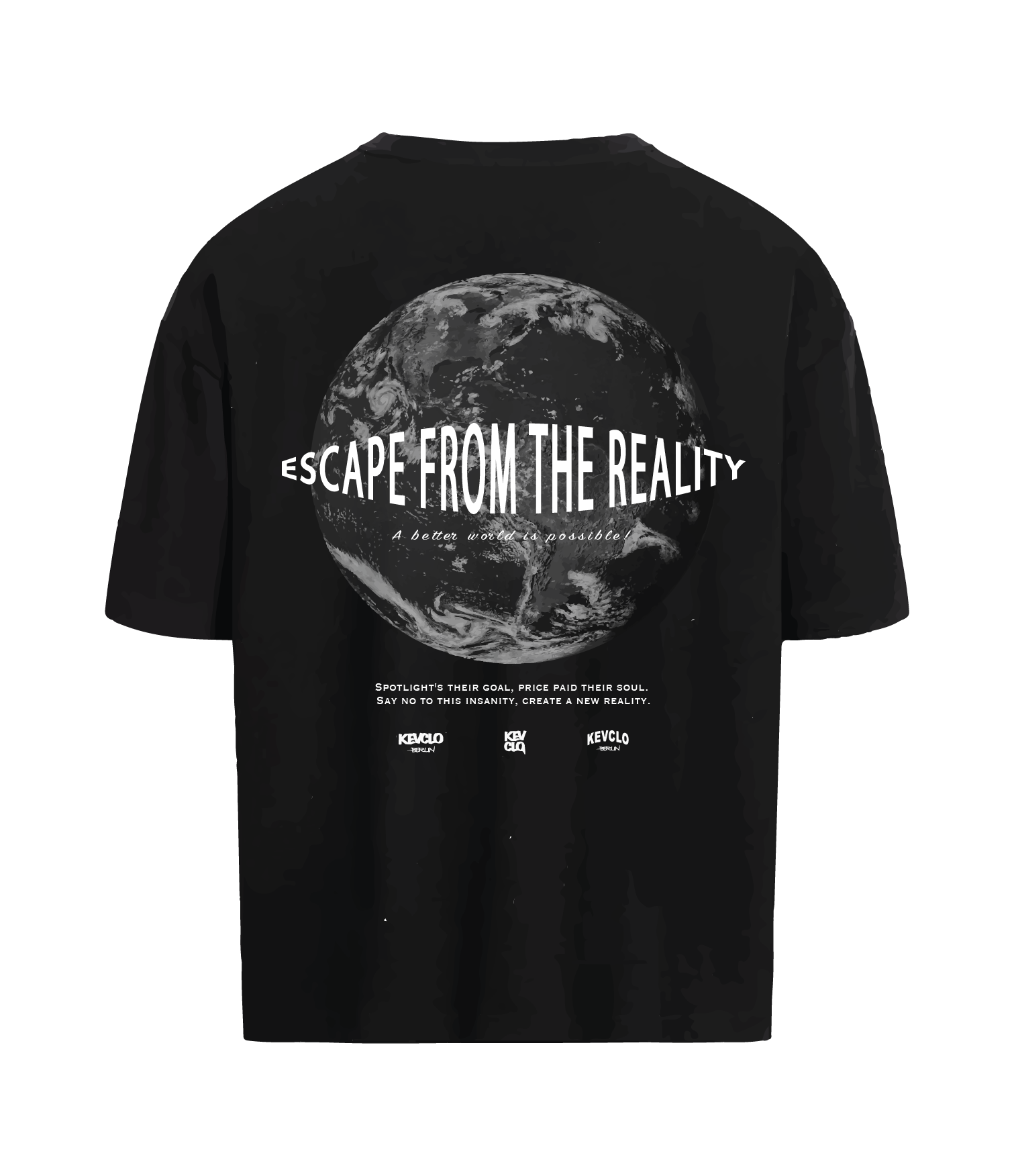 Kevclo “Reality” Oversize T-Shirt