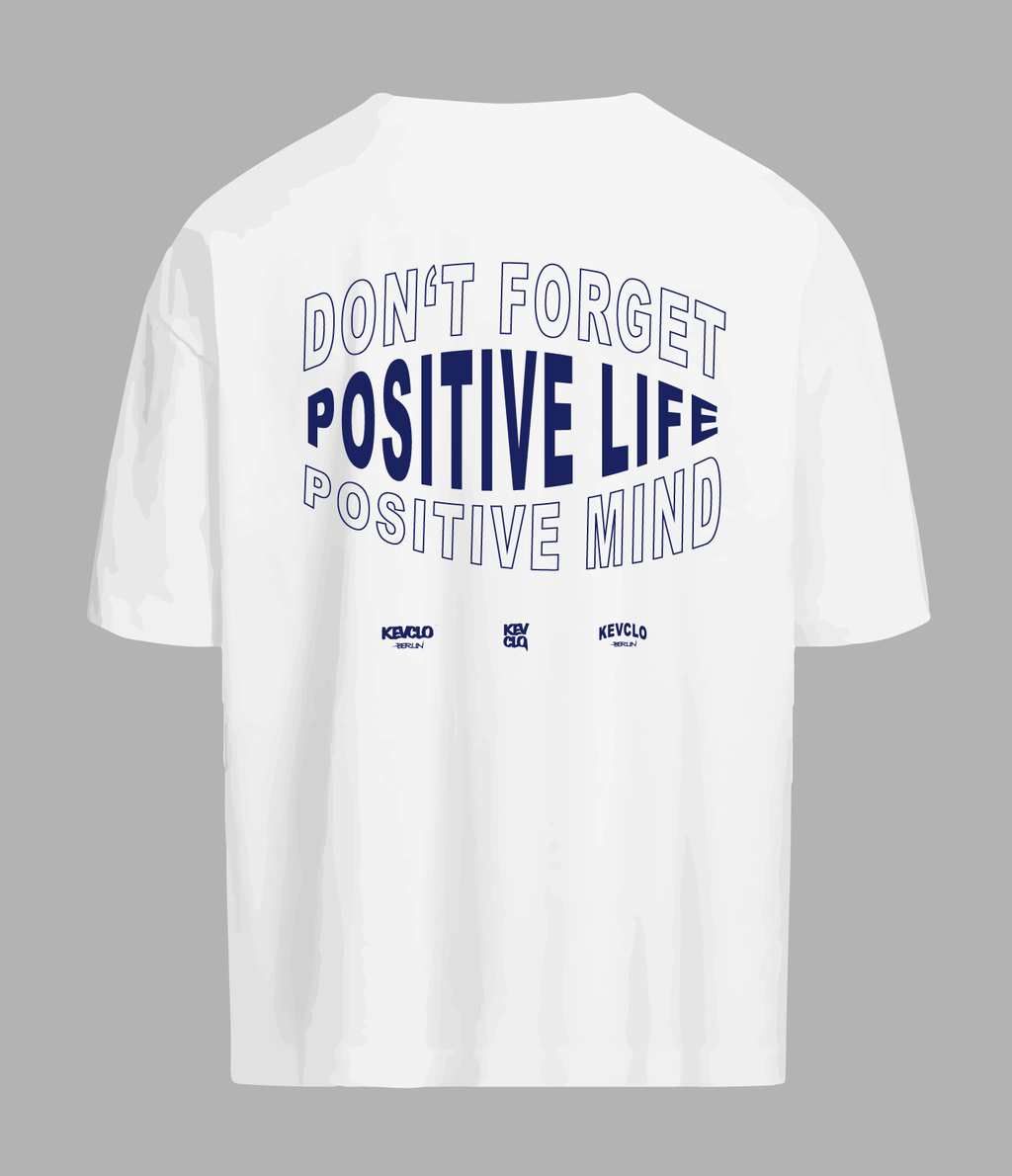 Kevclo “Positive Mind” Oversized T-Shirt